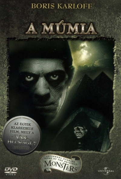A múmia *1932-es Horror klasszikus - Boris Karloff* (DVD) *Antikvár - kiváló állapotú
