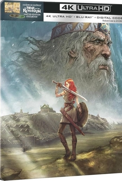 A Gyűrűk Ura - A rohírok háborúja (4K UHD Blu-ray + BD) *Limitált, fémdobozos változat* *Import - Angol hangot és angol feliratot tartalmaz*