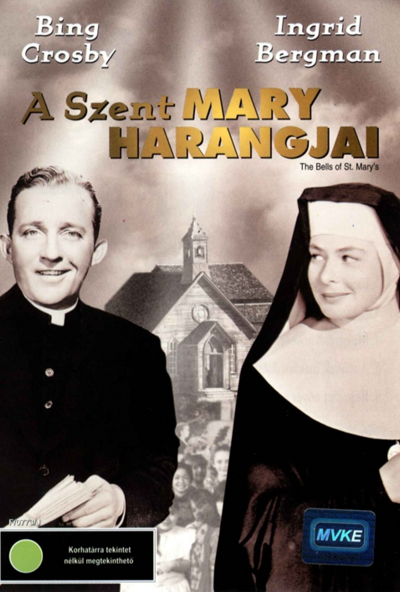 A Szent Mary harangjai (DVD) *Bing Crosby és Ingrid Bergman* *Antikvár - Kiváló állapotú*