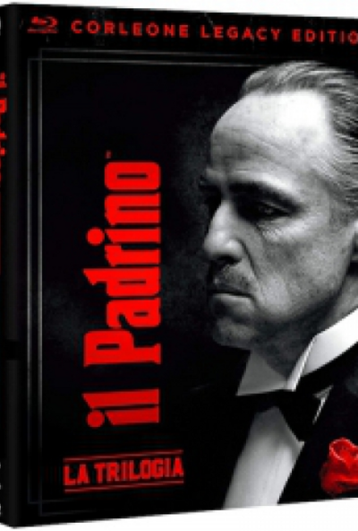 A Keresztapa trilógia 1-3. (4 Blu-ray) *Díszdobozos-Limitált kiadás* *Import - Antikvár - Kiváló állapotú*