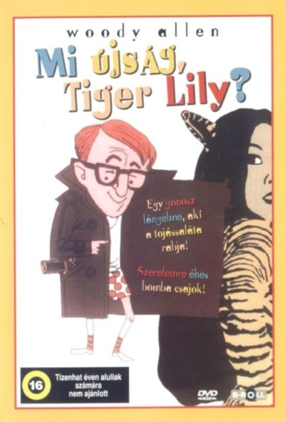 Mi újság, Tiger Lily? *Woody Allen* (DVD) *Antikvár - Kiváló állapotú*