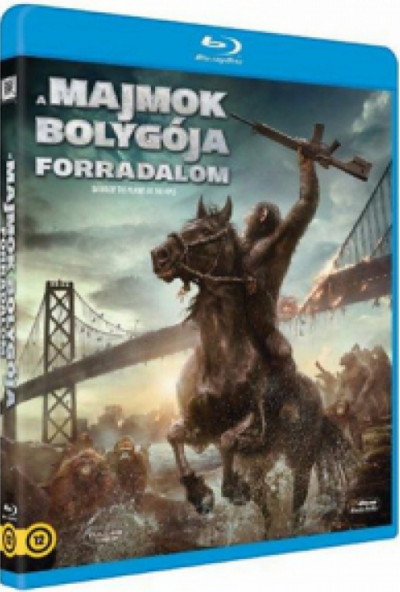 A majmok bolygója - Forradalom (Blu-ray) *Magyar kiadás - Antikvár - Kiváló állapotú*