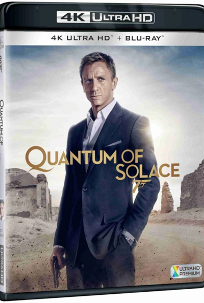 James Bond - A Quantum csendje (4K UHD Blu-ray + BD) (2 BD)*Magyar szinkronnal - Import*