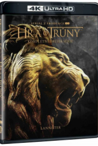 Trónok Harca 2. évad (4K Ultra HD Blu-ray) (4BD) *Import - Magyar szinkronnal, és magyar felirattal*