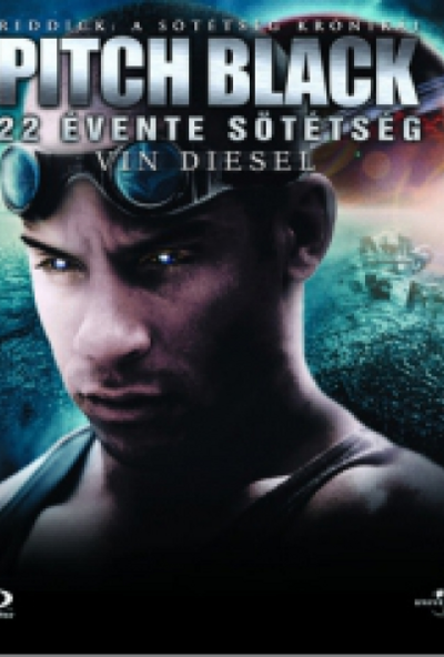 Pitch Black - 22 évente sötétség (Blu-ray) *Magyar kiadás - Antikvár - Kiváló állapotú*