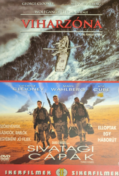 Viharzóna / Sivatagi cápák (2 DVD) *Díszdobozos* *Magyar felirattal - Antikvár - Kiváló állapotú*