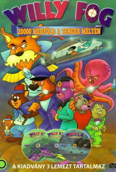 Willy Fog - 20000 mérföld a tenger mélyén (3 DVD) *Antikvár - Kiváló állapotú*