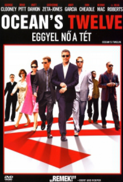 Ocean’s Twelve – Eggyel nő a tét (2 DVD + Filmzene CD) *Díszdobozos - Antikvár - Kiváló állapotú*