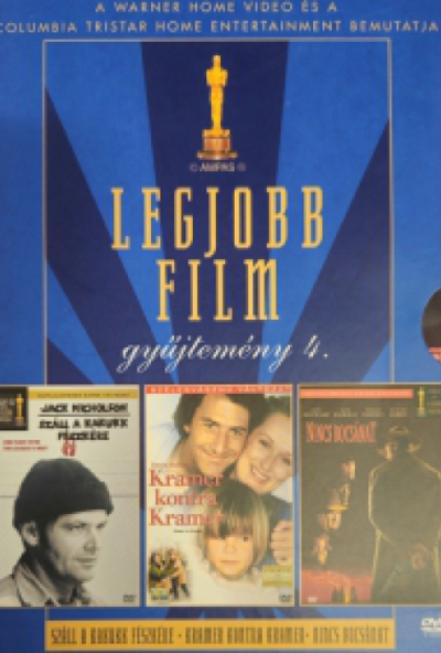 Legjobb film gyűjtemény 4. -  Száll a kakukk fészkére/ Kramer kontra Kramer/Nincs bocsánat (DVD) *Antikvár - Kiváló állapotú*