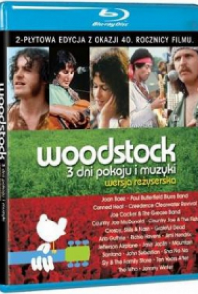 Woodstock - 3 Days of Peace & Music (2 Blu-ray) *Antikvár - Kiváló állapotú*