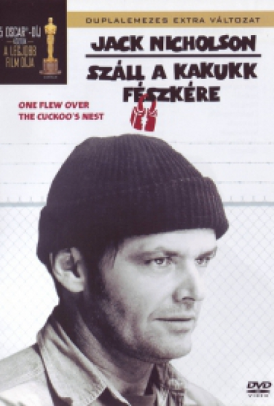 Jack Nicholson - Száll a kakukk fészkére (DVD) *Duplalemezes extra változat* *Magyar felirattal - Antikvár - Kiváló állapotú*