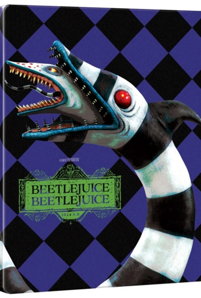Beetlejuice Beetlejuice (4K UHD Blu-ray + BD) *Steelbook* *Limitált fémdobozos változat**Import-Angol hangot és Angol feliratot tartalmaz* 