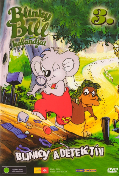 Blinky Bill kalandjai 3. - Blinky a detektív (DVD) *Antikvár - Kiváló állapotú*