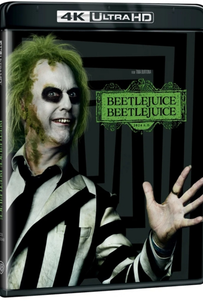 Beetlejuice Beetlejuice (4K UHD Blu-ray) *Import-Angol hangot és Angol feliratot tartalmaz* 