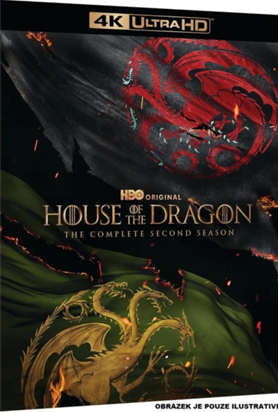 Trónok harca - A sárkányok háza 2. évad (4K UHD Blu-ray + 4 BD) *Import - Angol hanggal*