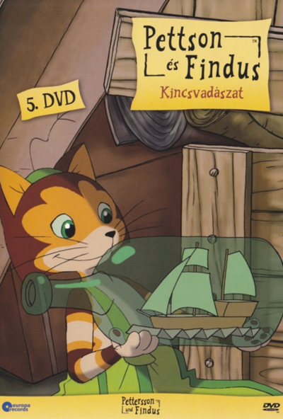 Pettson és Findus 1-3-4. rész (3 DVD) *Antikvár - Kiváló állapotú*