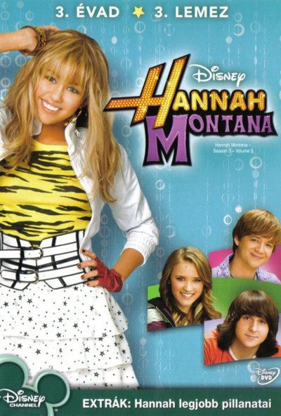 Hannah Montana - 3. évad 3. lemez (DVD) *Antikvár - Kiváló állapotú*