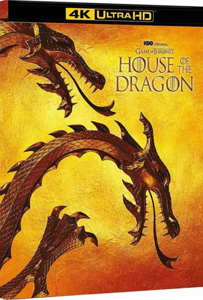 Trónok harca - A sárkányok háza 2. évad (4K Ultra HD Blu-ray) *Steelbook* *Import - Angol hanggal*