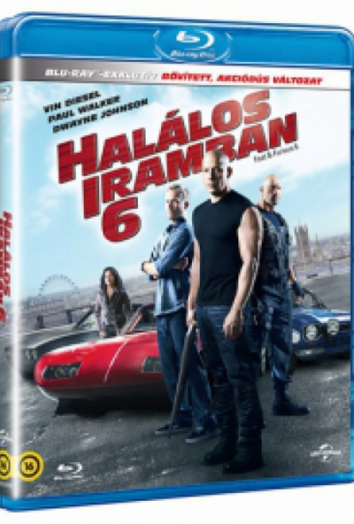 Halálos iramban 6. (Blu-ray) *Bővített, akciódús változat -Magyar kiadás - Antikvár - Kiváló állapotú*