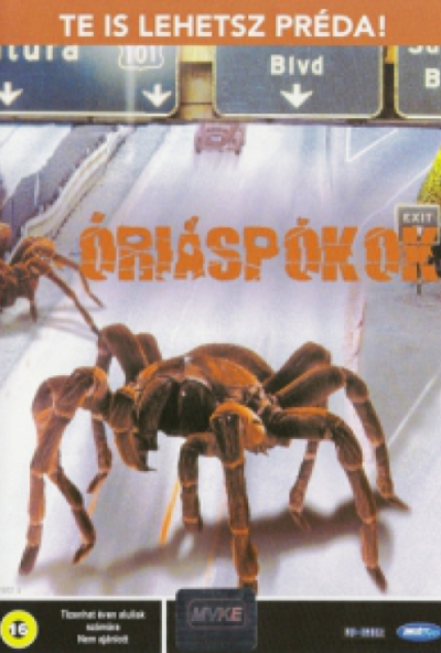 Óriáspókok - Te is lehetsz préda (DVD) *2000-es - Antikvár - Közepes állapotú*