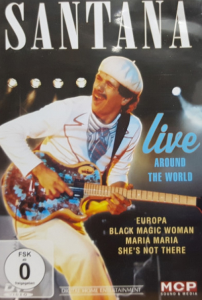 Santana – Live Around The World (DVD) *Antikvár - Kiváló állapotú*