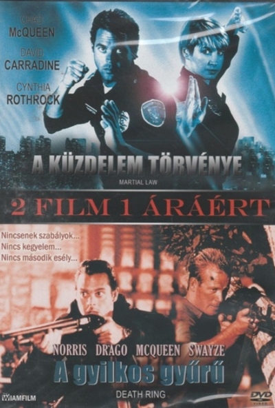 A küzdelem törvénye / A gyilkos gyűrű (DVD) *Antikvár - Kiváló állapotú*