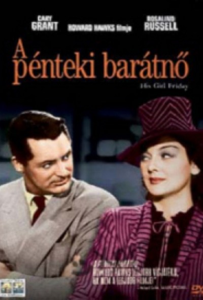 A pénteki barátnő (DVD) *Cary Grant - Antikvár - Kiváló állapotú*