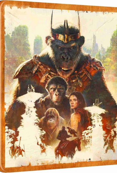 A majmok bolygója - A birodalom (Blu-ray) *Díszdobozos - Steelbook* *Angol hanggal és angol felirattal*