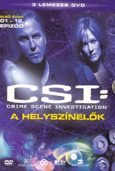 CSI: A helyszínelők - Első évad: 01 - 12. rész (3 DVD) *Antikvár - Kiváló állapotú*