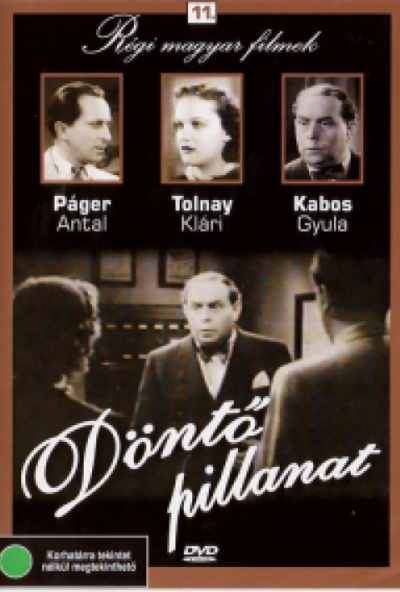 Régi magyar filmek 11. - Döntő pillanat (DVD) *Antikvár - Kiváló állapotú*