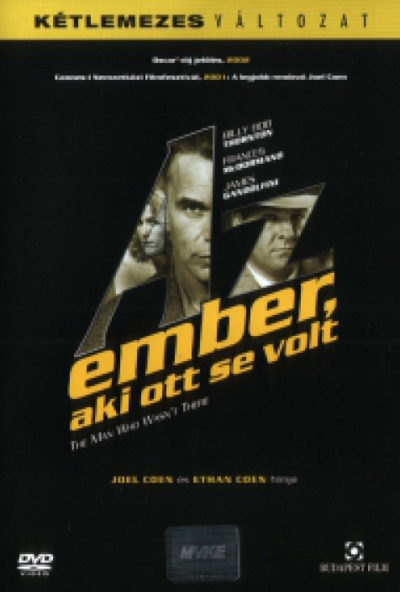 Az ember, aki ott se volt (2 DVD) *Kétlemezes változat* - *Antikvár - Kiváló állapotú*