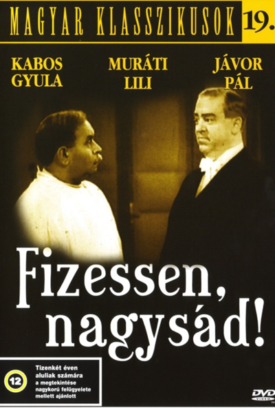 Magyar Klasszikusok 19. - Fizessen, nagysád! (DVD) *Antikvár - Kiváló állapotú*