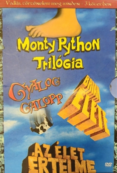 Monty Python Trilógia: Gyalog galopp / Brian élete / Az élet értelme (4 DVD) *Antikvár - Kiváló állapotú*