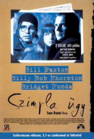 Szimpla ügy (DVD) *Bill Paxton - Billy Bob Thornton - Antikvár - Kiváló állapotú*