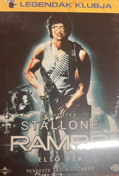 Rambo trilógia - Legendák klubja kiadás - (3 DVD)  *Antikvár - Kiváló állapotú gyűjtemény*