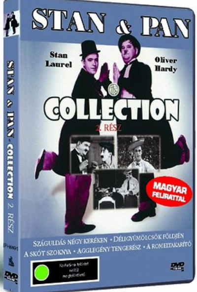 Stan és Pan Collection 2. rész (1923-1925) (DVD) *Antikvár - Kiváló állapotú*