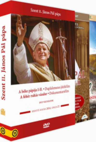 Szent II. János Pál pápa - (3 DVD díszdobozban) *Antikvár - Kiváló állapotú*