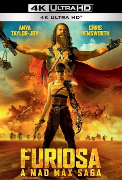 Furiosa - Történet a Mad Maxből (4K UHD Blu-ray) *Import-Angol hangot és Angol feliratot tartalmaz*
