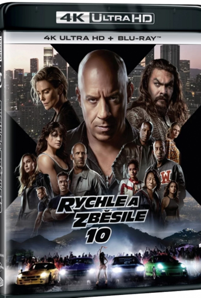 Halálos iramban 10. (4K UHD Blu-ray + BD) *Import-Angol hangot és Angol feliratot tartalmaz*