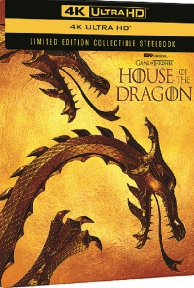 Sárkányok háza - 1. évad (4 UHD) - limitált, fémdobozos változat (steelbook)