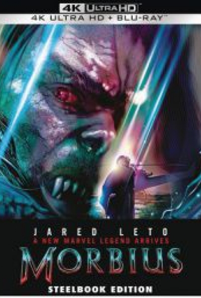 Morbius (4K UHD + Blu-ray) - limitált, fémdobozos változat (steelbook)