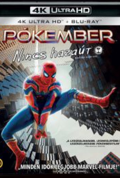 Pókember: Nincs hazaút (4K UHD + Blu-ray)