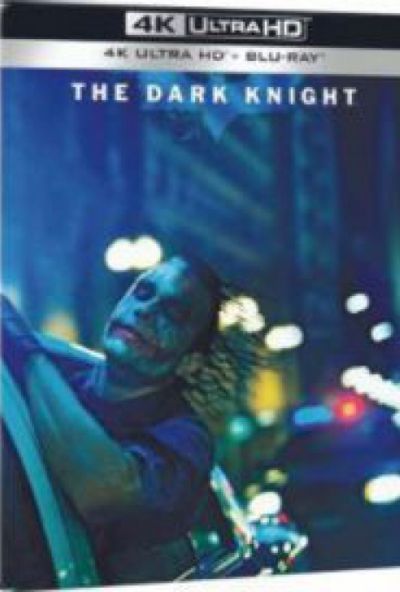 Batman - A sötét lovag (4K UHD + 2 Blu-ray) - limitált, fémdobozos változat (steelbook) *Magyar kiadás - Antikvár - Kiváló állapotú*