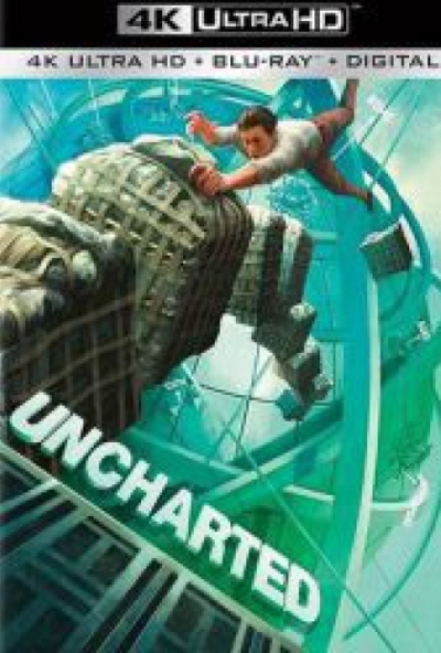 Uncharted (4K UHD + Blu-ray) - limitált, fémdobozos változat (steelbook)