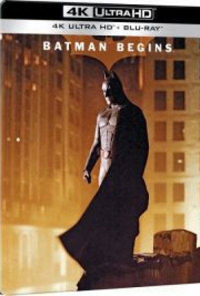 Batman Kezdődik (4K UHD + 2 Blu-ray) - limitált, fémdobozos változat (steelbook)