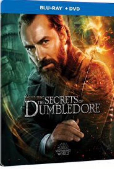 Legendás állatok és megfigyelésük - Dumbledore titkai (Blu-ray + DVD) - limitált, fémdobozos változat (
