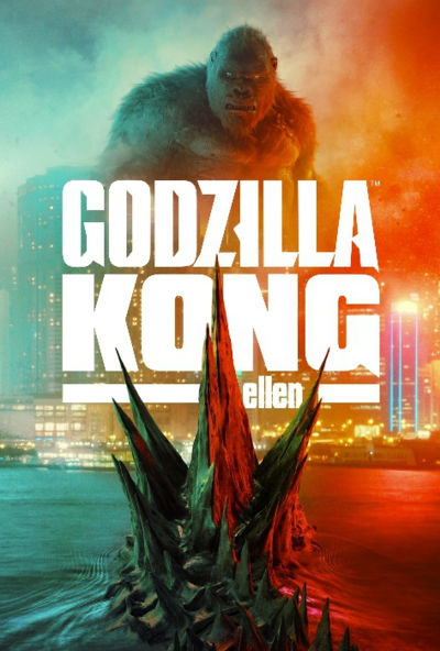 Godzilla Kong ellen (DVD)