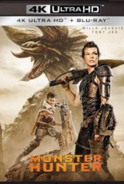 Monster Hunter – Szörnybirodalom (4K UHD + Blu-ray) *Magyar kiadás - Antikvár - Kiváló állapotú*