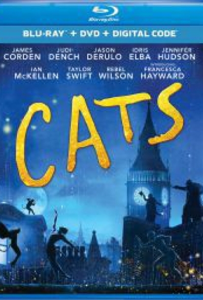 Macskák (Blu-ray) *2019* *Magyar kiadás - Antikvár - Kiváló állapotú*