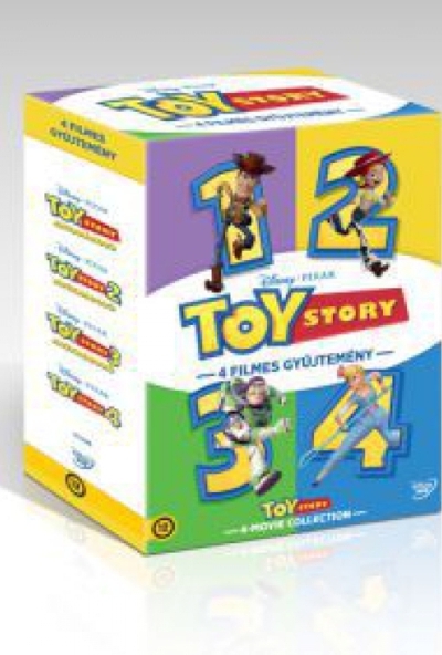 Toy Story 1-4. gyűjtemény (4 DVD)